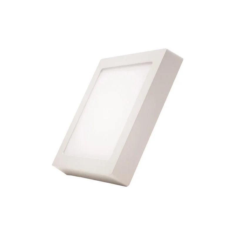 Paneluri LED - Panel LED PLUS slim patrat aplicat, 30W, 6500K lumina rece, 2700lm, 300x300, 85-265V, IP44, Eurolamp