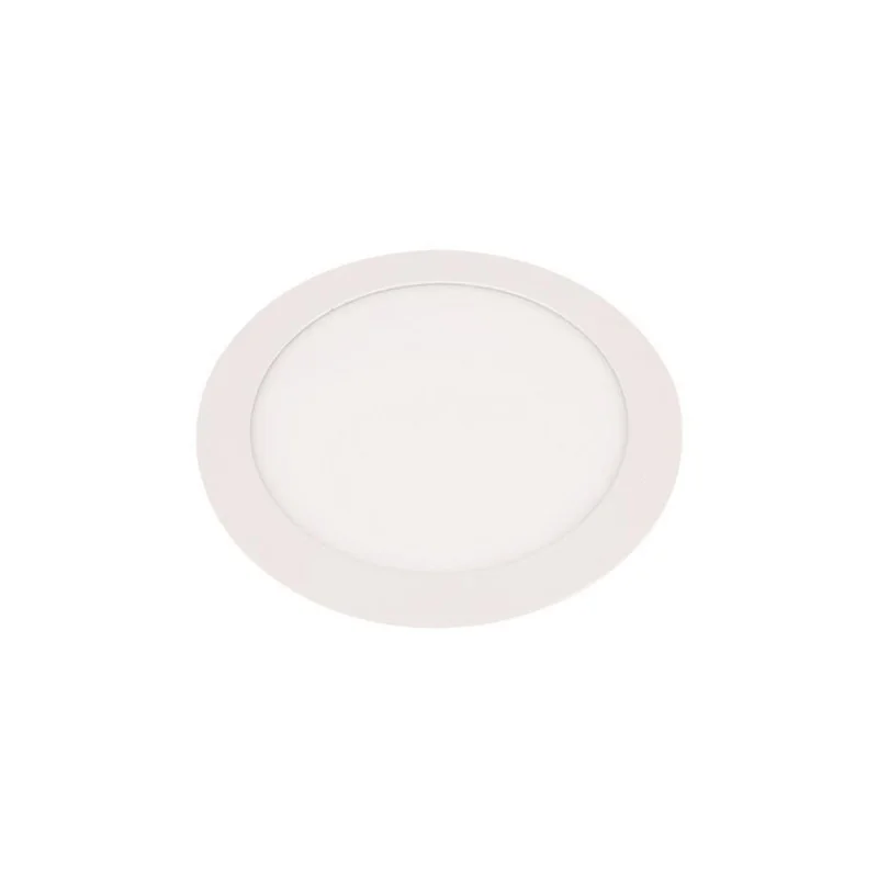 Corpuri de iluminat - Panel LED PLUS slim rotund incastrat, 12W, 6500K lumina rece, 1080lm, Ø170, 85-265V, IP20, Eurolamp