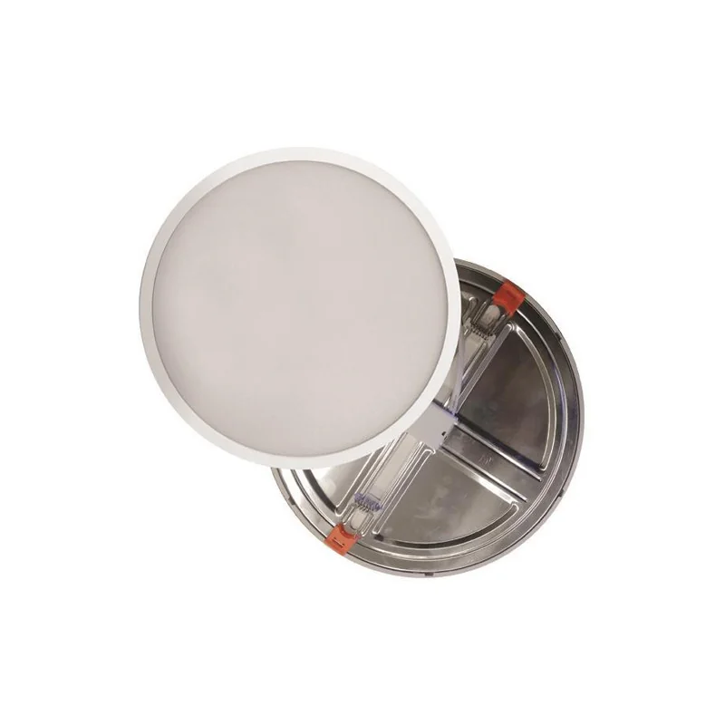 Paneluri LED - Panel LED PLUS slim rotund incastrat cu prindere reglabila, 20W, 6500K lumina rece, 2100lm, Ø50-210mm, 85-265V, IP20, Eurolamp