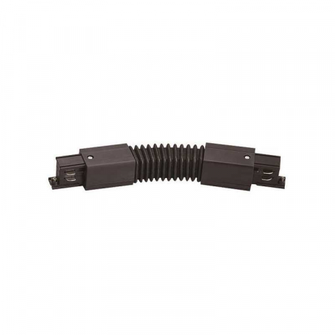 Iluminat - Piesa de imbinare flexibila tip L pt sina magnetica aparenta neagra Eurolamp cu 4 linii 145-59220,145-59221 si 145-55161