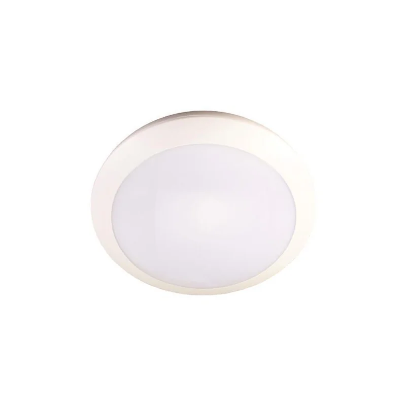 Corpuri de iluminat - Plafoniera LED PRO cu senzor de miscare, 16W, 4000K lumina neutra, 1300lm, 220-240V, IP66 Eurolamp