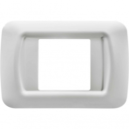 Doze si aparataj modular - Rama decorativa aparataj modular Gewiss, elipsa, 2M, alb, Top System