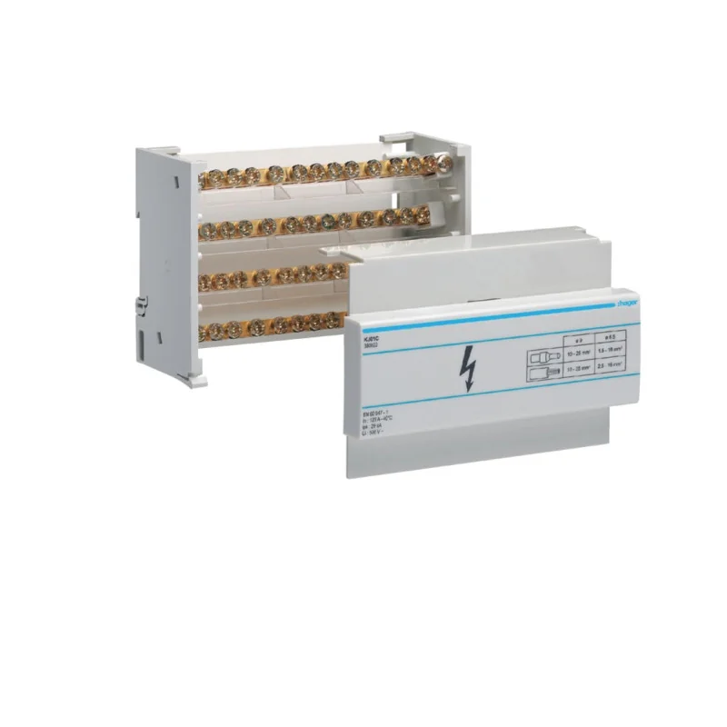 Cleme si accesorii - Repartitor modular KJ01C, 4P, 125A, 1x35 mmp + 10x16 mmp