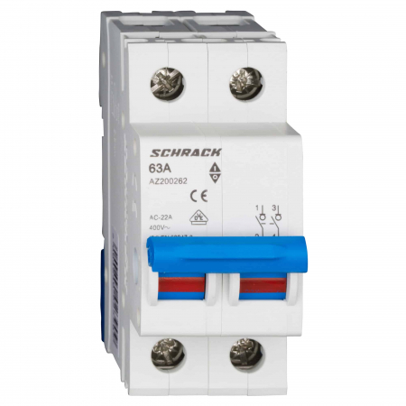SV comutator modular de sarcină - Comutator principal modular 63A, 2-poli Serie AMPARO