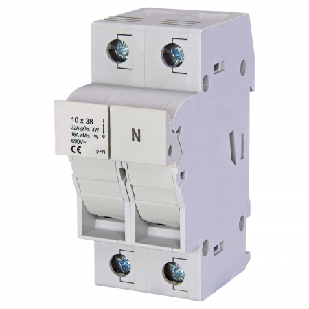 Separatoare sigurante fuzibile - Separator modular pentru portfuzibile 10x38 1p+N 32A