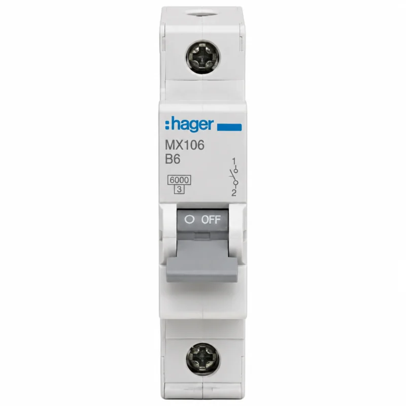 MCB - Sigurante automate - Siguranta automata,1P, 6A, curba B, 4.5kA, MX106