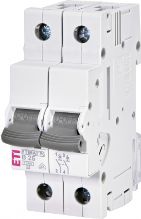 MCB - Sigurante automate - Siguranta automata 2P, 2 Module, 25A, Curba B, 6kA