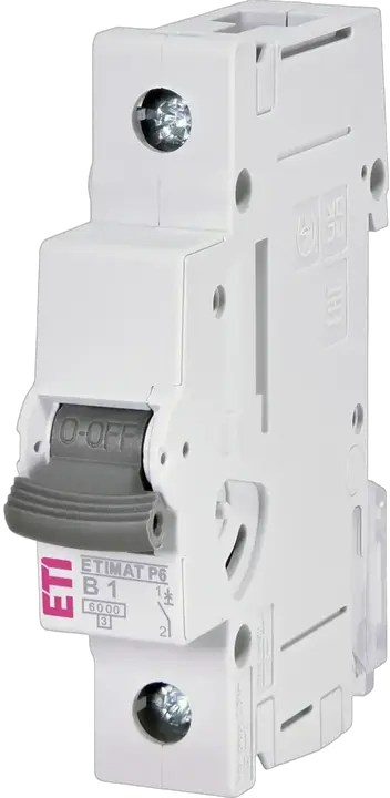 MCB - Sigurante automate - Siguranta automata monopolara, curba B, 1A, 6 Ka