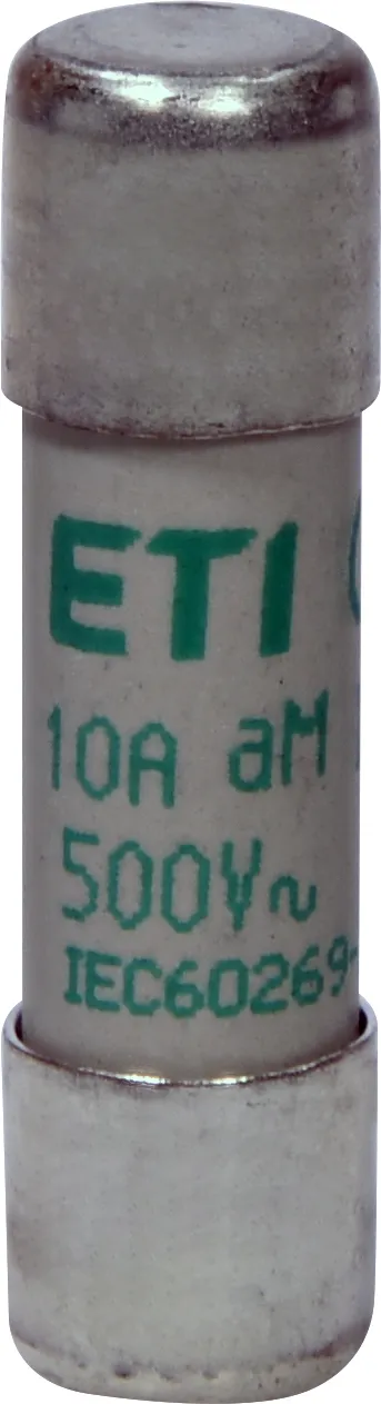 Separatoare si sigurante fuzibile - Siguranta fuzibila CH10x38 aM 10A/500V