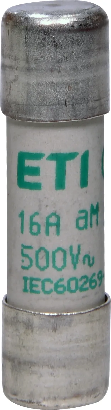 Separatoare si sigurante fuzibile - Siguranta fuzibila CH10x38 aM 16A/500V