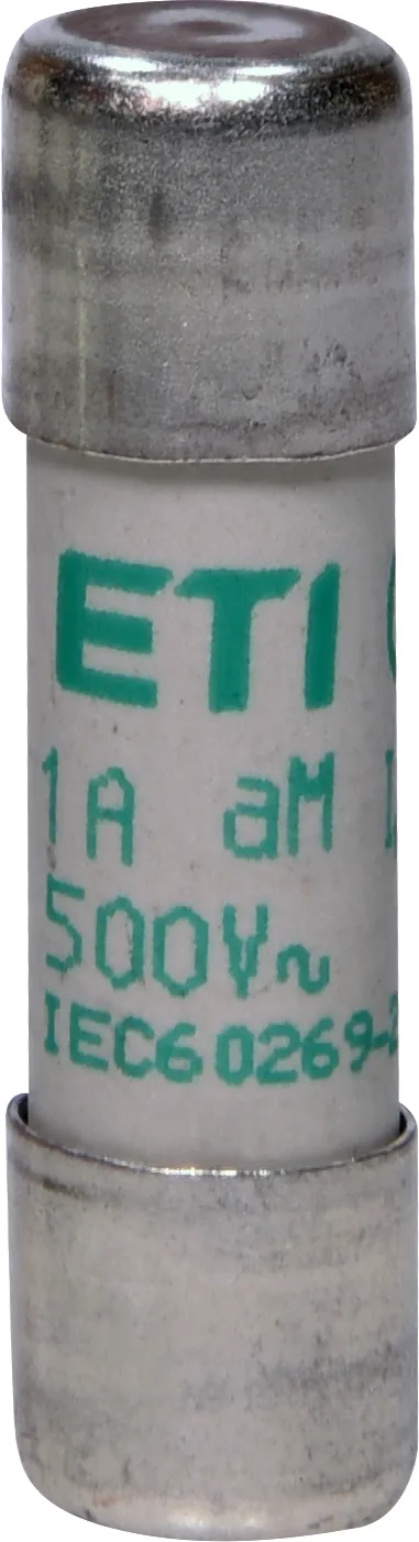 Separatoare si sigurante fuzibile - Siguranta fuzibila CH10x38 aM 1A/500V