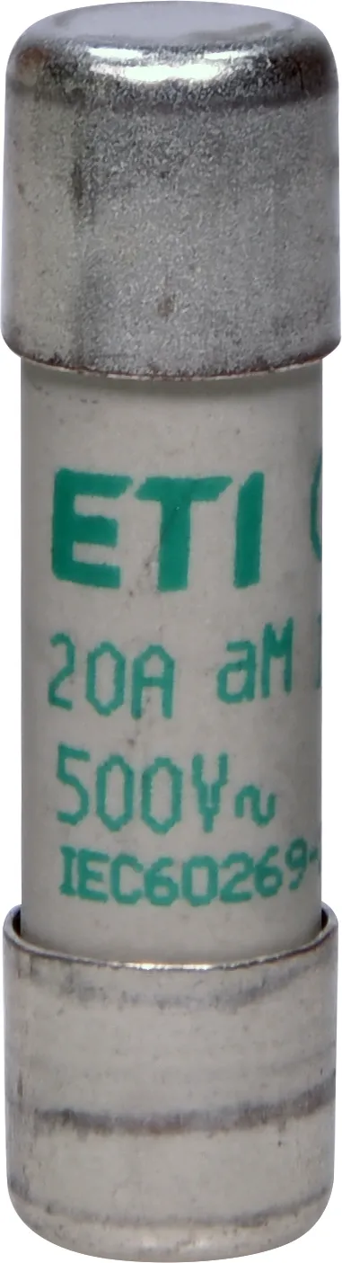 Separatoare si sigurante fuzibile - Siguranta fuzibila CH10x38 aM 20A/500V