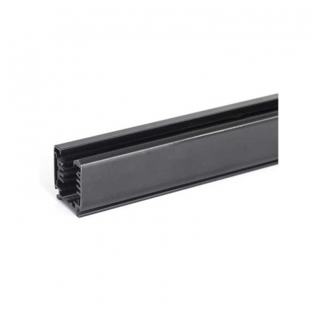 Iluminat - Sina magnetica aparenta 4 linii, 2 metri, negru, Eurolamp