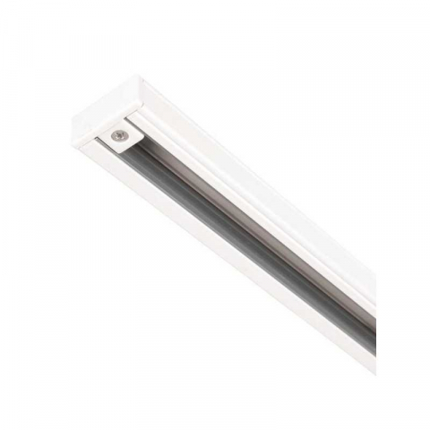 Sina magnetica aplicata - Sina magnetica aplicata monofazata 2 linii, 1 metru, alba, Eurolamp