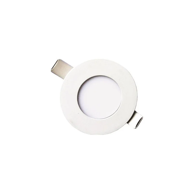 Corpuri de iluminat - Spot LED Plus slim alb, 3W, 3000K lumina calda, 270lm, 85-265V, Ø85, IP20 Eurolamp