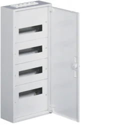 Tablouri electrice aparente - usa metal - Tablou aparent, usa opaca 4x12 M FW412W