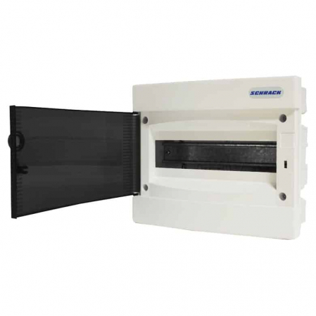 Tablouri electrice - Tablou electric incastrat, 12 module, 1X12, cu usa transparenta, adancime nisa 70mm, TOPO, IP40