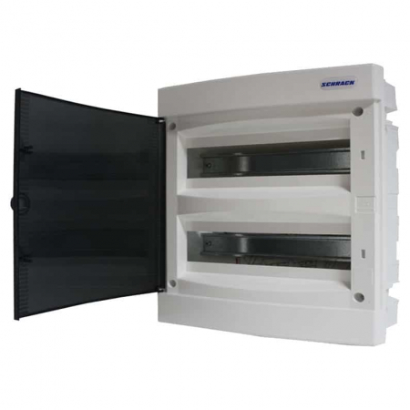 Tablouri electrice - Tablou electric incastrat, 36 module, 2x18, cu usa transparenta, adancime nisa 70mm,  TOPO, IP40
