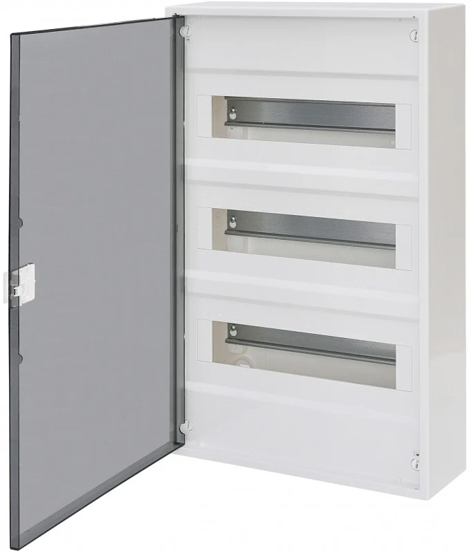 Tablouri electrice - Tablou electric aparent, 36 module, ACT36PT, usa transparenta, IP 40