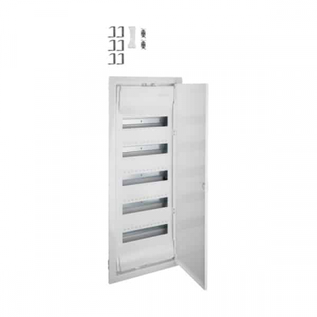 Tablouri electrice incastrate - usa alba metal - Tablou electric metalic, 60 module, incastrat, Hager, IP30