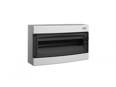 Tablouri electrice - PT - Tablou electric PVC, 18 module, aplicat, Noark, IP40, cu usa transparenta