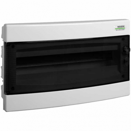 Tablouri electrice - Tablou electric PVC, 18 module, incastrat, Noark, IP40, cu usa transparenta, PNF