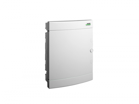 Tablouri electrice - Tablou electric PVC, 24 module, incastrat, Noark, IP40, cu usa alba, PNF