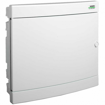 Tablouri electrice - Tablou electric PVC, 36 module, 2X18, incastrat, Noark, IP40, cu usa alba, PNF