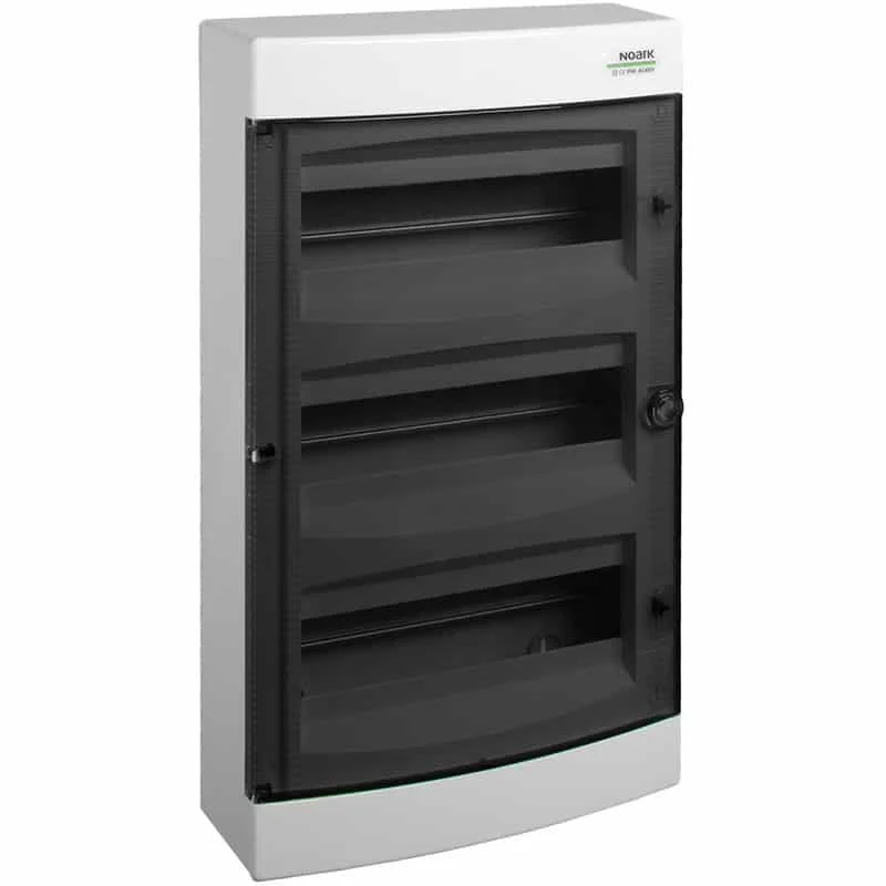 Tablouri electrice - PT - Tablou electric PVC, 36 module, 3X12, aplicat, Noark, IP40, cu usa transparenta