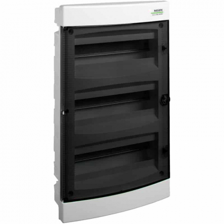 Tablouri electrice - Tablou electric PVC, 36 module, 3X12, incastrat, Noark, IP40, cu usa transparenta, PNF