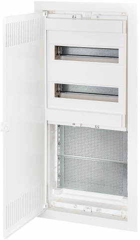 Tablouri electrice - Tablou sigurante 2x14x2 Module si multimedia, (28 module curent+28 module multimedia) COMBO incastrat, ECG56COMBO2/2-I