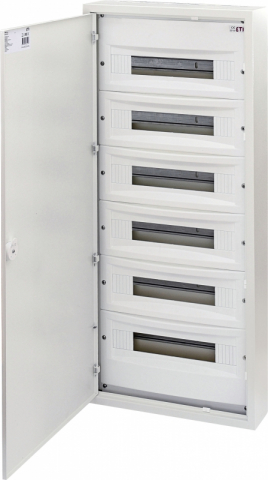 Tablouri electrice aparente - usa metal - Tablou sigurante, montaj aparent, din metal, 108 module, IP30, WRP18-6