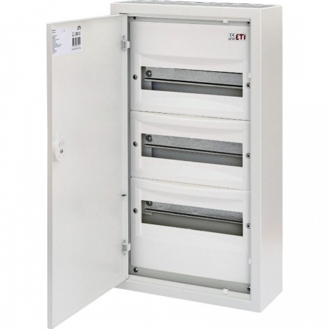 Tablouri electrice aparente - usa metal - Tablou sigurante montaj aparent din metal 36 module, WRP12-3,