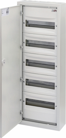 Tablouri electrice aparente - usa metal - Tablou sigurante montaj aparent din metal 60 module WRP12-5