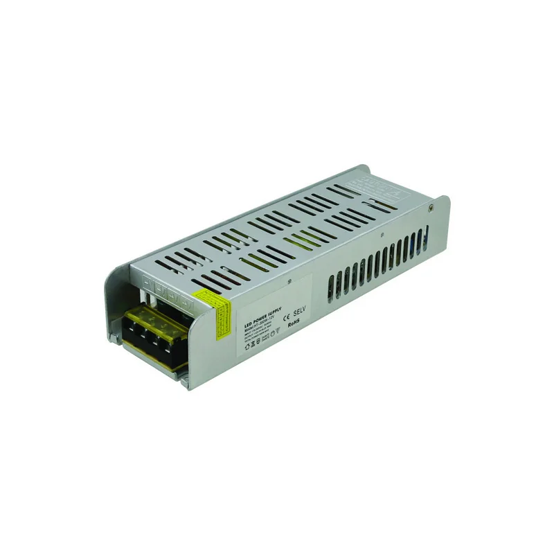 Iluminat - Transformator aluminiu slim pentru banda LED, 12V DC, 400W, IP20, 223x68x43, 200-240V, Eurolamp