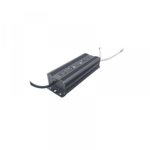 Iluminat - Transformator aluminiu slim pentru banda LED, 24V DC, 150W, IP67, 210x70x40, 110-264V, Eurolamp