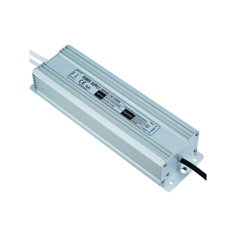 Iluminat - Transformator aluminiu slim pentru banda LED, 24V DC, 200W, IP67, 260x65x43, 200-240V, Eurolamp