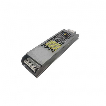 Banda LED si transformatoare - Transformator slim din aluminiu PRO pentru banda LED 24V DC, 150W, 6.25A, IP20, Eurolamp