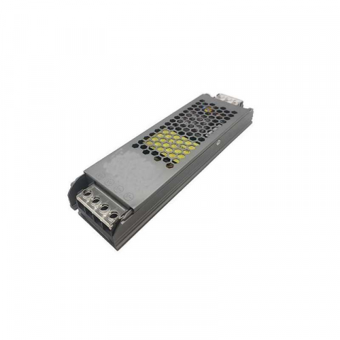 Iluminat - Transformator slim din aluminiu PRO pentru banda LED 24V DC, 200W, 8.33A, IP20, Eurolamp