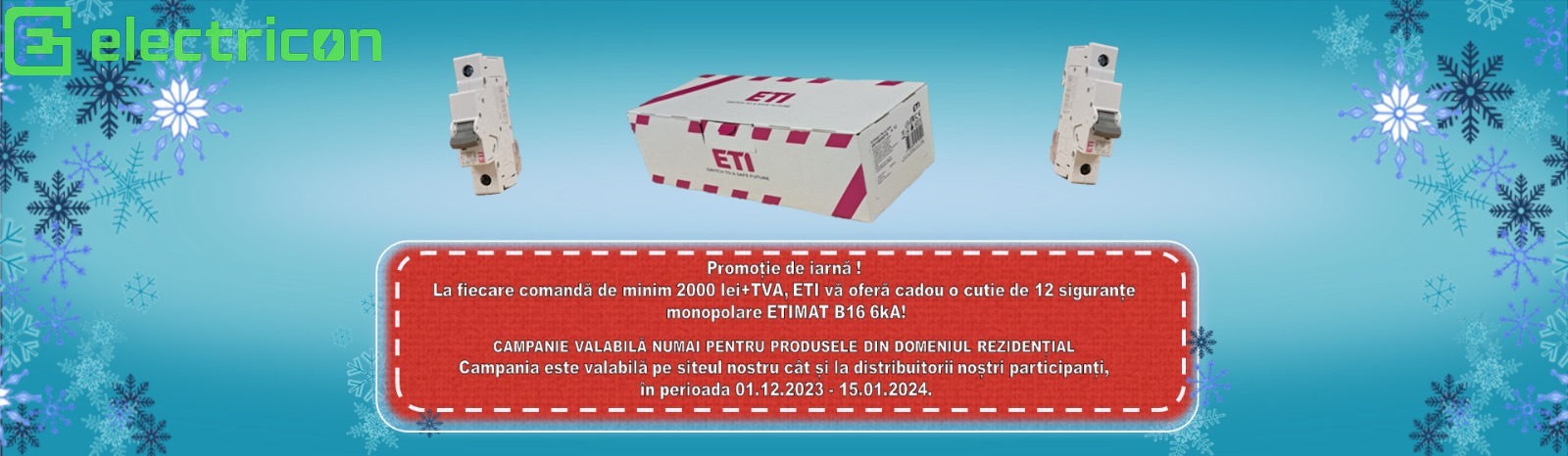 Promotie ETI Decembrie 2023
