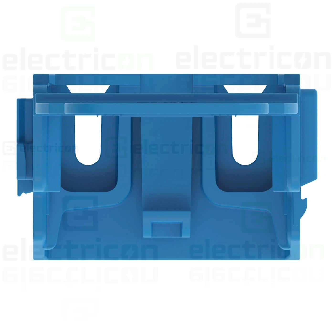 Suport de montare cu detensionare pentru conectori cu 10 fire,4mm,pentru montare cu surub albastru, Wago, 221-509/000-006 [4]