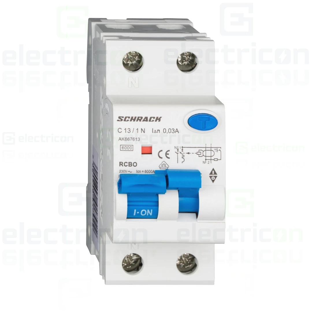 Siguranta RCBO 13A/30mA Schrack - AK667613 [1]