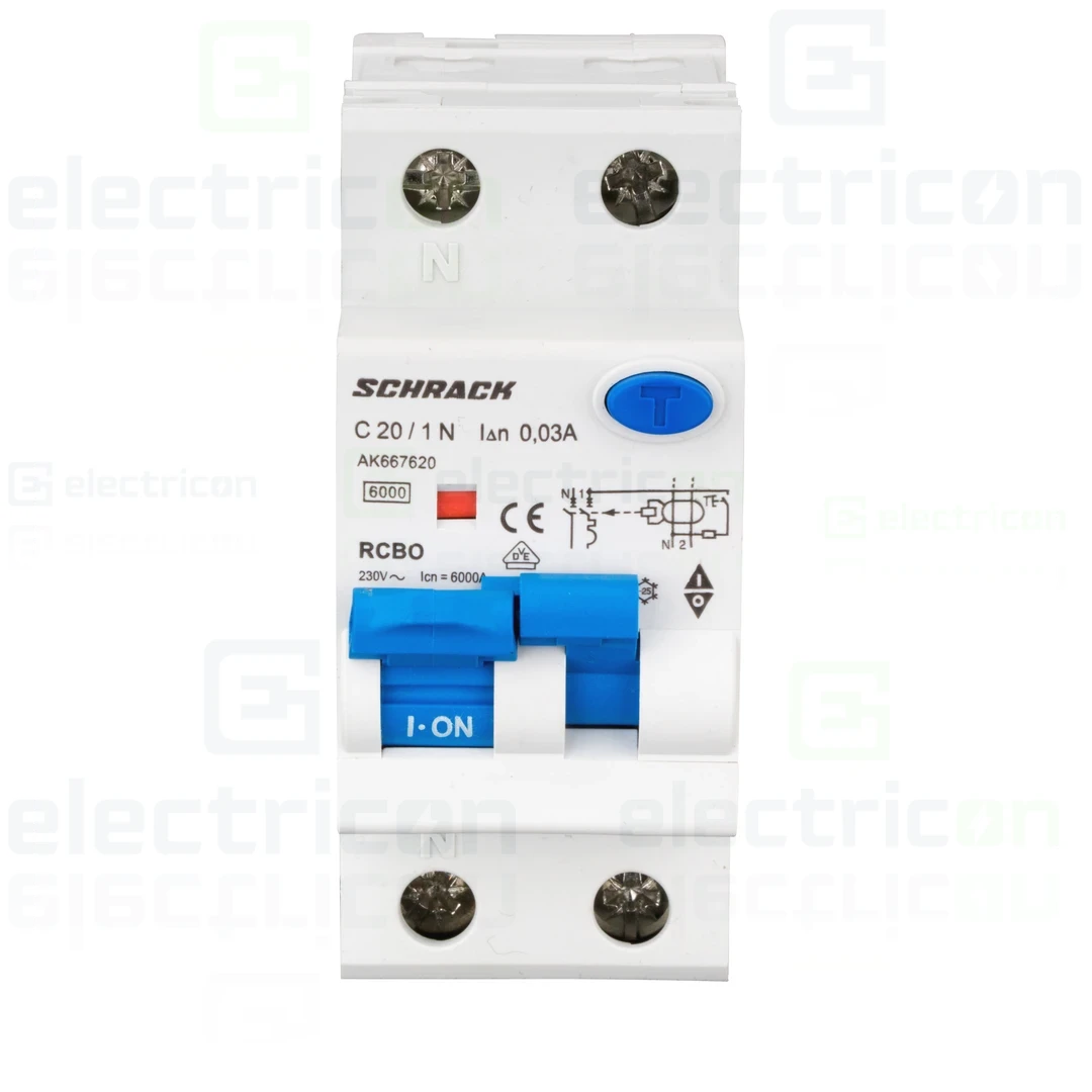 Siguranta RCBO 20A/30mA Schrack - AK667620 [2]