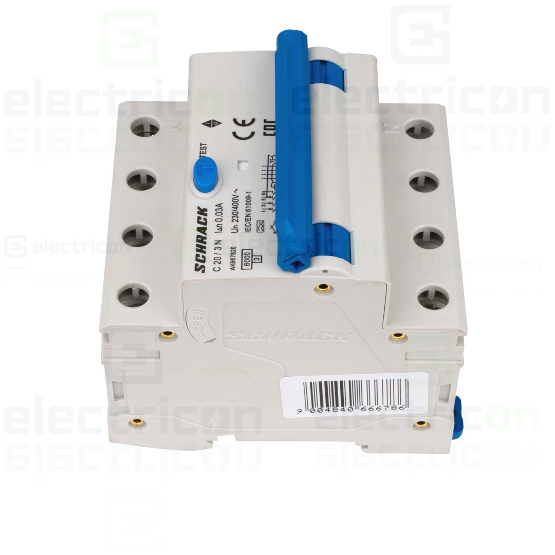 Siguranta RCBO 20A/30mA Schrack - AK667820 [4]