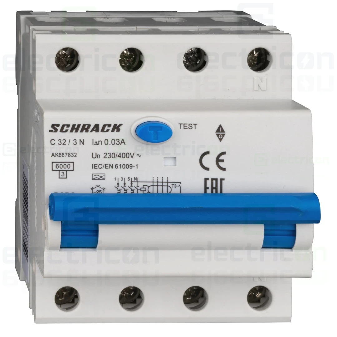 Siguranta RCBO 32A/30mA Schrack - AK667832 [1]