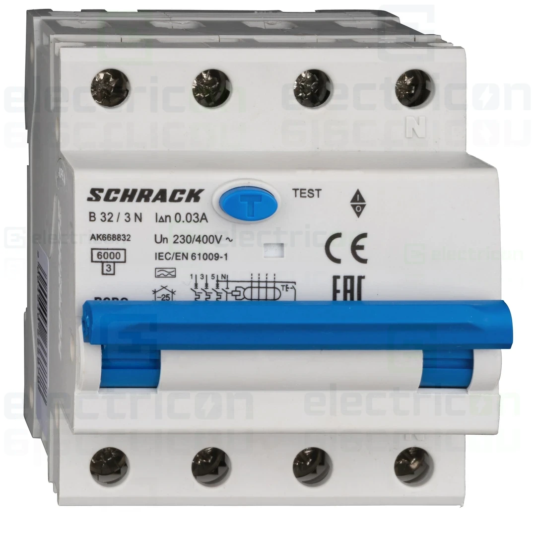 Siguranta RCBO 32A/30mA Schrack - AK668832 [1]