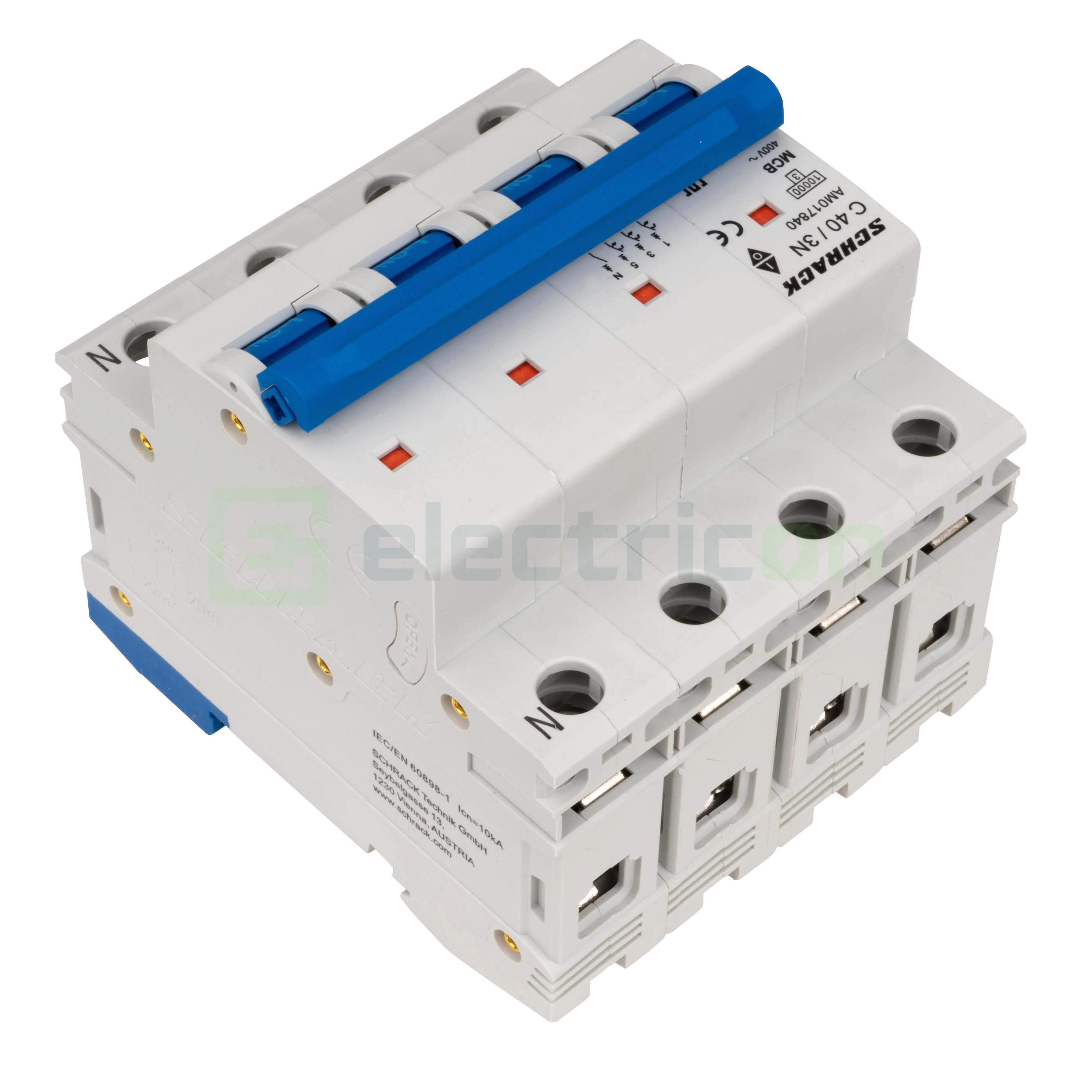 Disjunctor Schrack Amparo 3P+N 40A 10kA Curba C AM017840 [7]