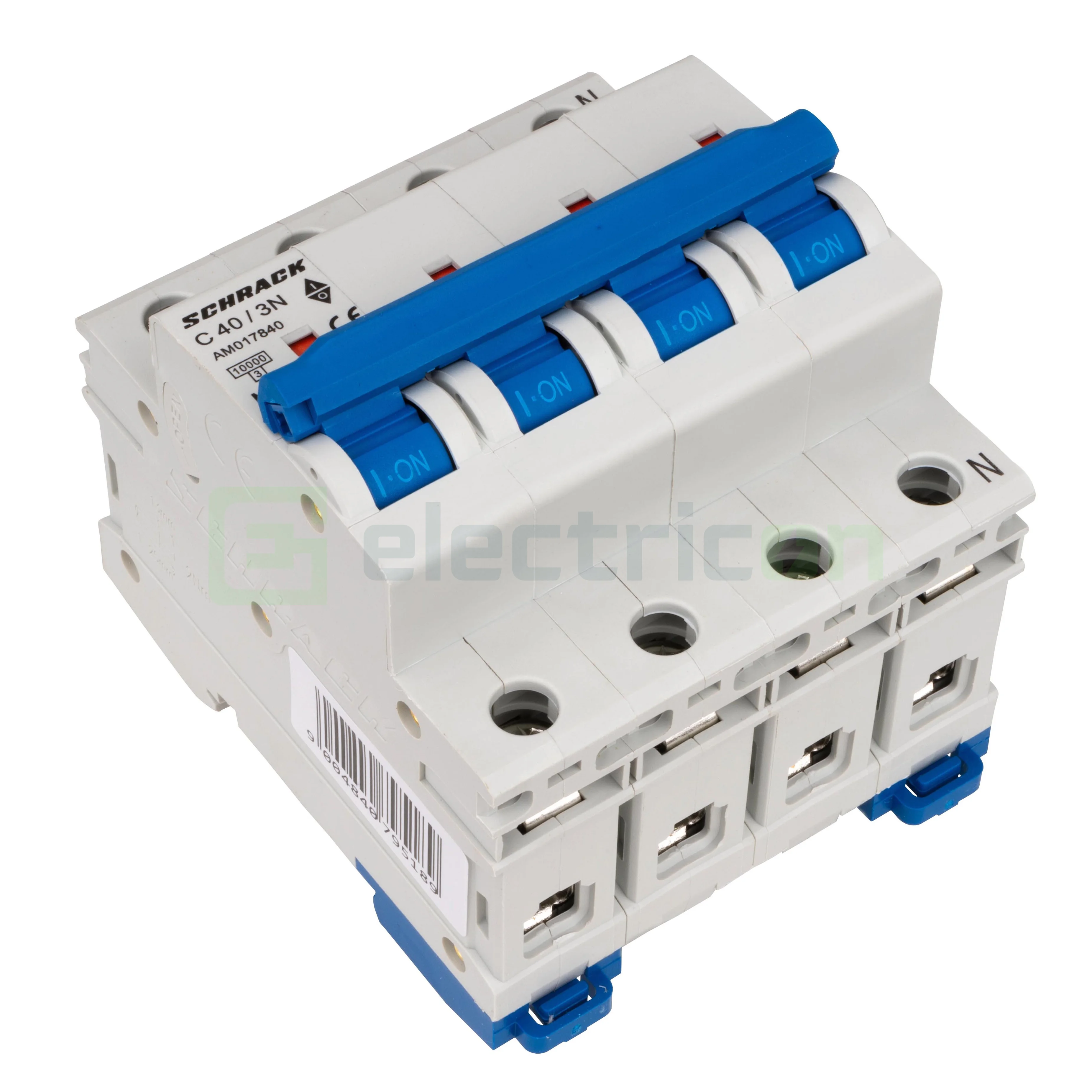 Disjunctor Schrack Amparo 3P+N 40A 10kA Curba C AM017840 [3]