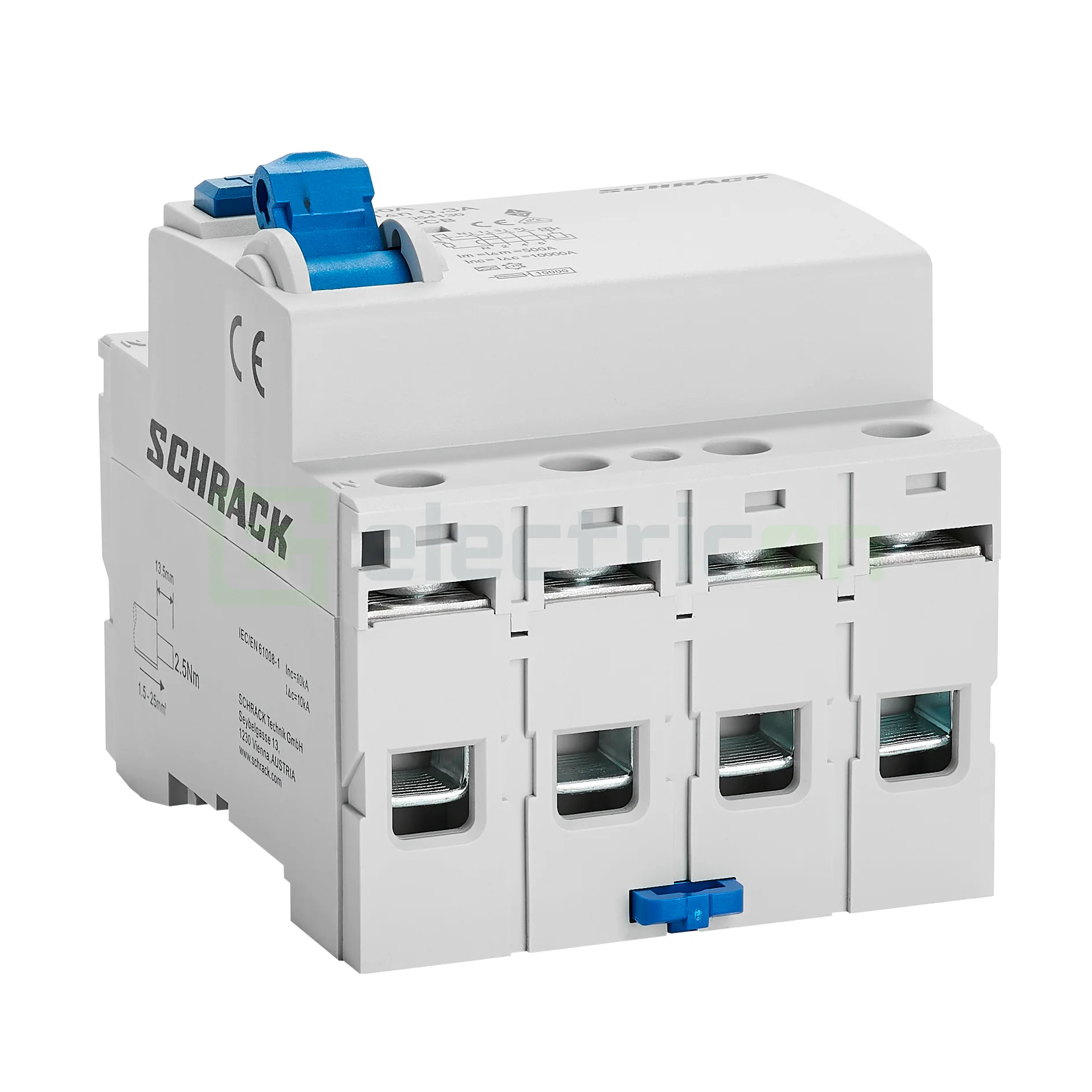 Diferențial RCCB 4P 40A 300mA 10kA Tip A Schrack AR054130 [6]