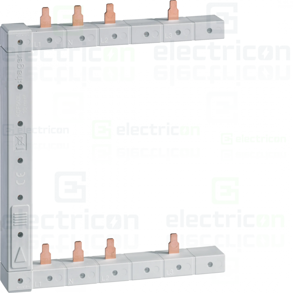 Bareta alimentare 4P 63A Hager KCF563L [1]